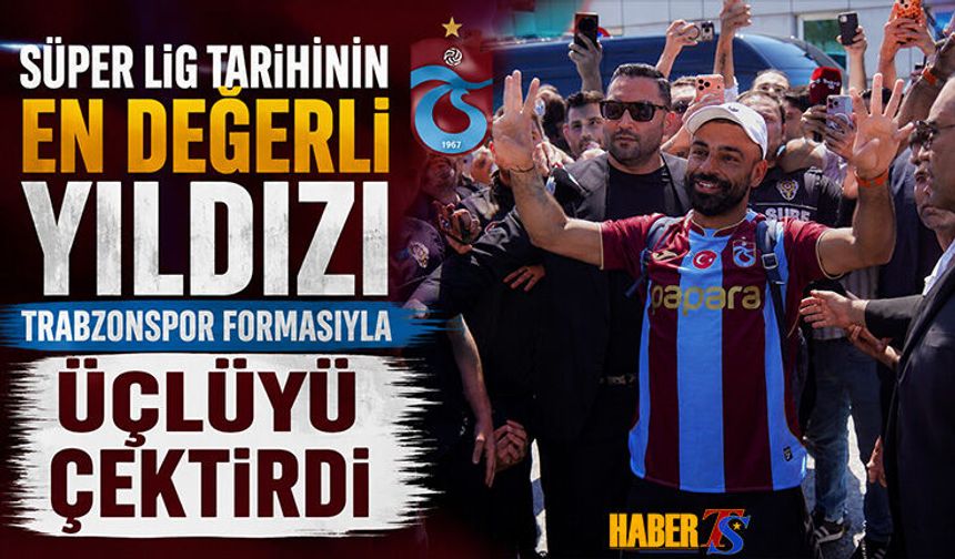 Trabzonspor'un Yeni Transferi Mohamed Salah İstanbul'a İndi