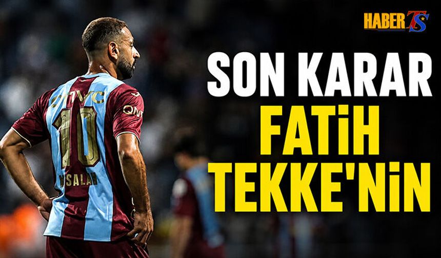 Trabzonspor'da Salah İçin İlk 11 Planı