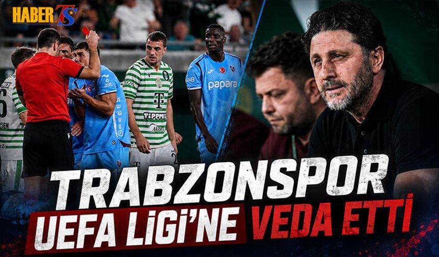 Trabzonspor Avrupa Ligi'ne Ferencvaros'ta Veda Etti
