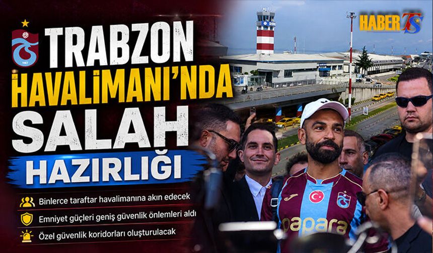 Trabzon’da Mohamed Salah İçin Güvenlik Alarmı