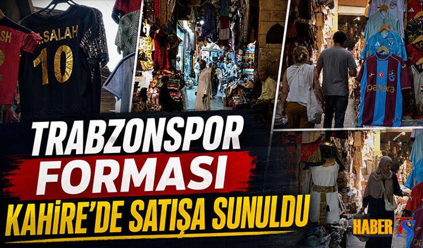 Salah'ın Trabzonspor Forması Kahire'de Satışta