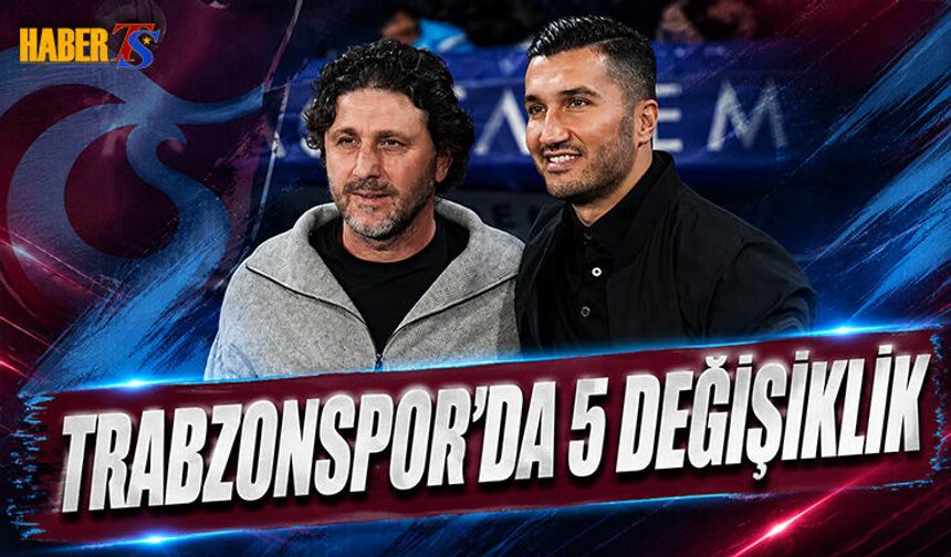 Fatih Tekke’den İlk 11’de 5 Değişiklik