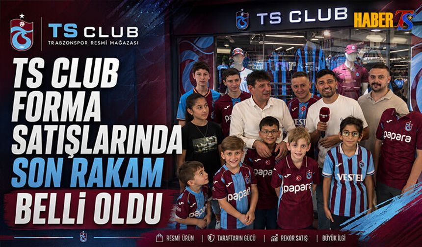 TS Club Forma Satışlarında Son Rakam
