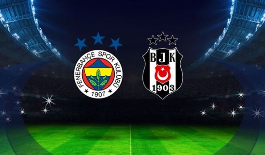 Fenerbahçe Beşiktaş Maç Özeti: Derbi 1-1 Bitti