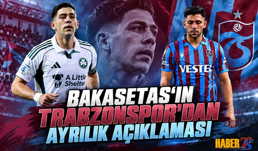 Anastasios Bakasetas'ın Trabzonspor İtirafı