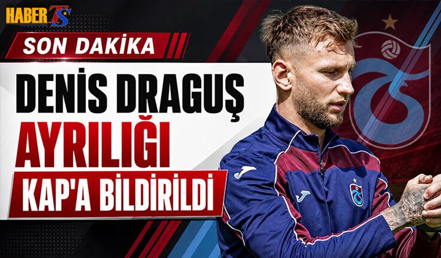 Trabzonspor’da Denis Draguş İle Yollar Ayrıldı