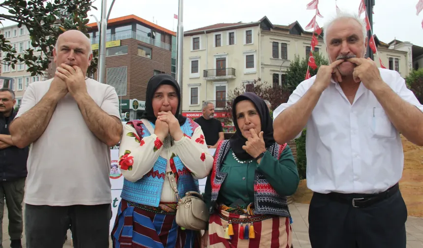 Giresun’da Islık Dili Festivali Yürüyüşle Başladı