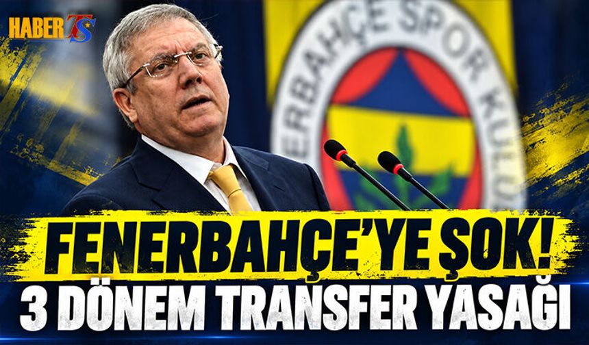 FIFA'dan Fenerbahçe'ye 3 Dönem Transfer Yasağı