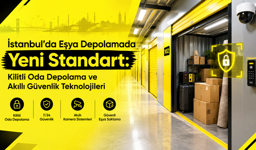 İstanbul’da Eşya Depolamada Yeni Standart: Kilitli Oda Depolama ve Akıllı Güvenlik Teknolojileri