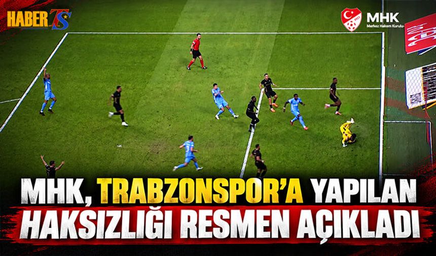 MHK’den Amedspor Trabzonspor'a Yapılan Haksızlığı Açıkladı
