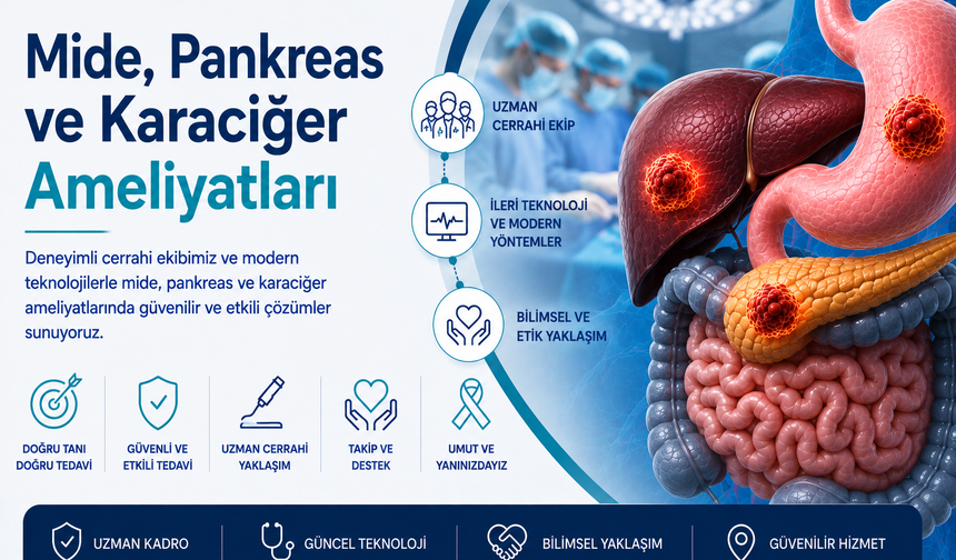 Mide, Pankreas ve Karaciğer Ameliyatları