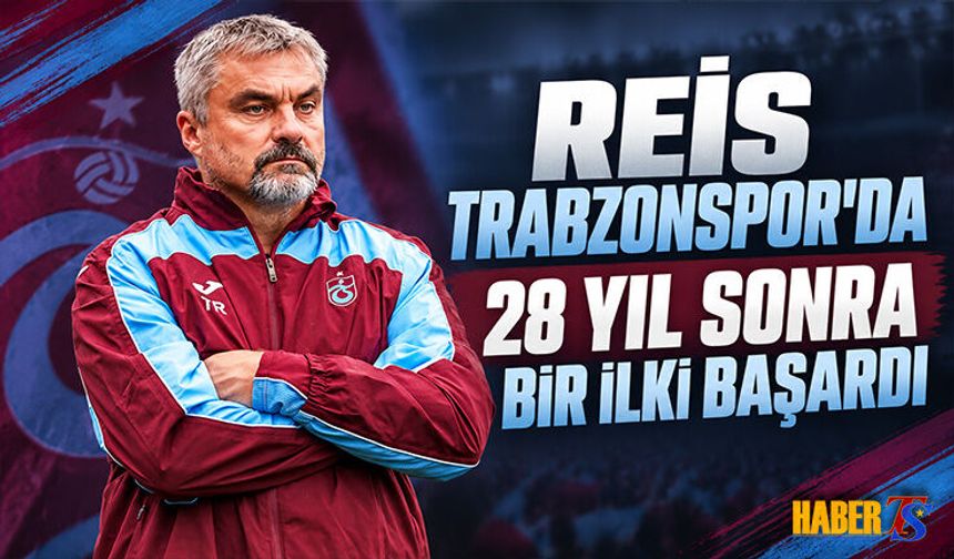 Thomas Reis Trabzonspor’da 28 Yıl Sonra İlki Başardı