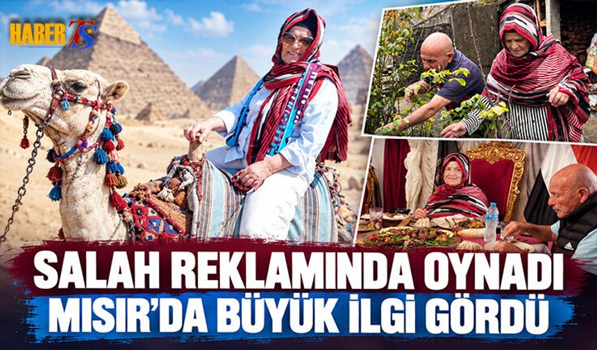 Salah Reklamındaki Hatice Akbaş Mısır'da İlgi Gördü