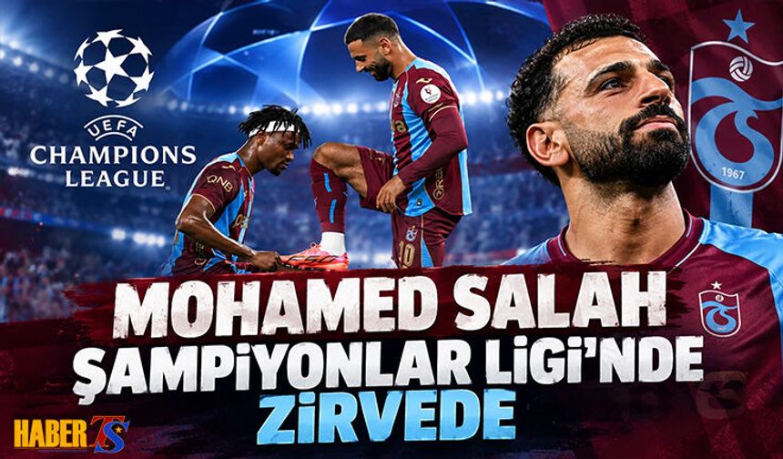 Mohamed Salah Şampiyonlar Ligi’nde Zirvede