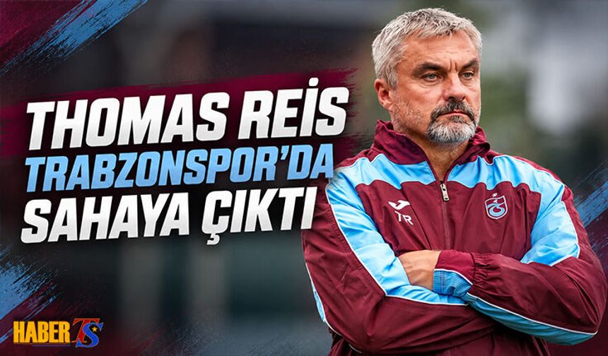 Thomas Reis Trabzonspor’la İlk İdmanına Çıktı