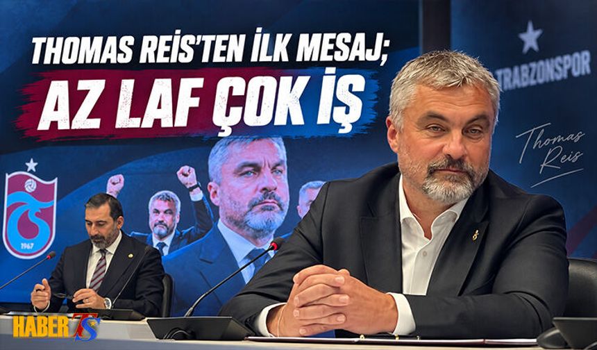 Thomas Reis’ten İlk Mesaj: Az Laf Çok İş