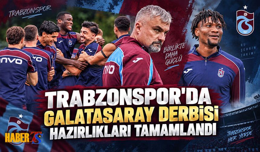 Trabzonspor’da Derbi Öncesi Moraller Yüksek
