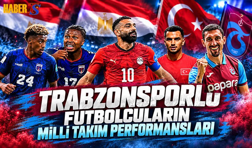 Trabzonsporlu Millilerden Dikkat Çeken Gece