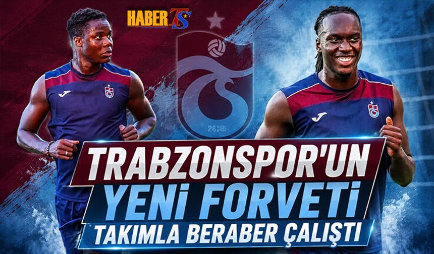 Trabzonspor’da Franculino Ve Mendy Antrenmanda