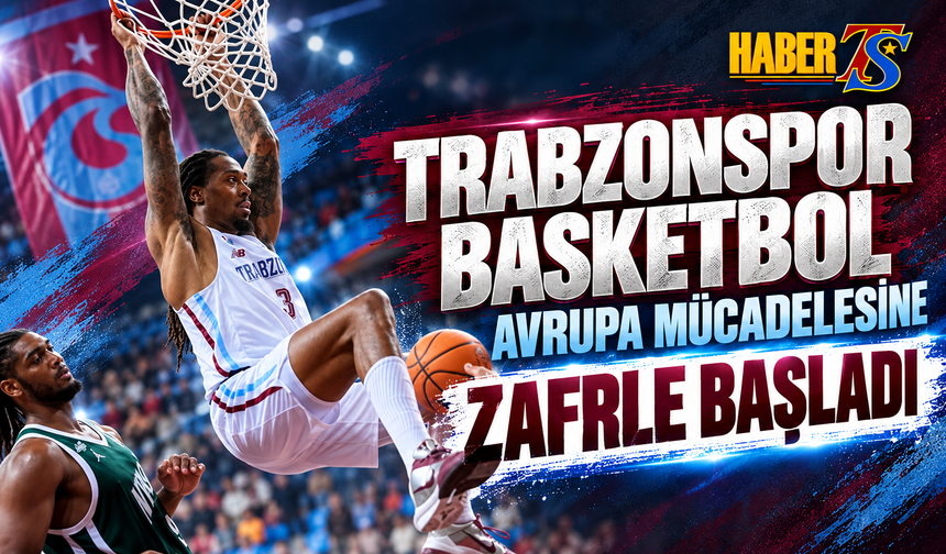 Trabzonspor Avrupa’ya Galibiyetle Başladı