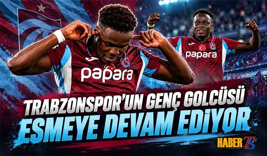Franculino Djú Trabzonspor'da Golleriyle Parlıyor
