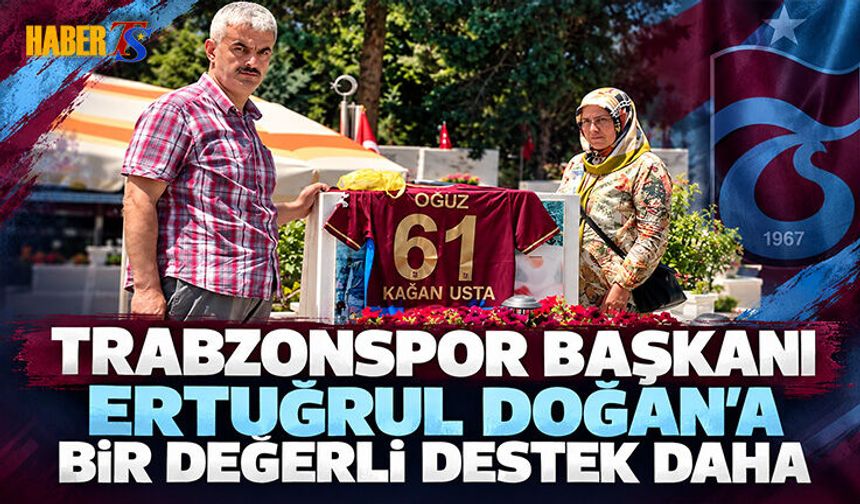 Trabzon’dan Başkan Ertuğrul Doğan’a Bir Destek Daha