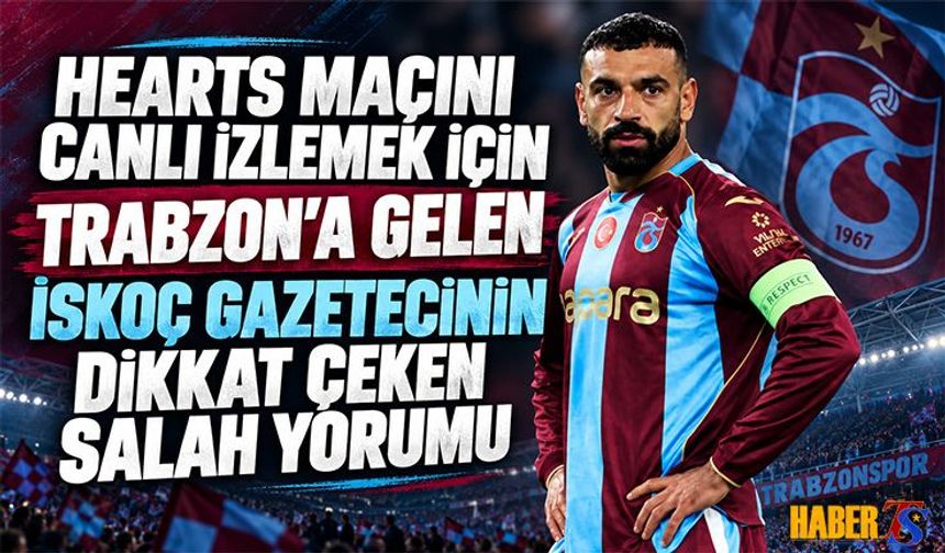 İskoç Gazeteciden Trabzonspor Ve Şehir İçin Dikkat Çeken Sözler
