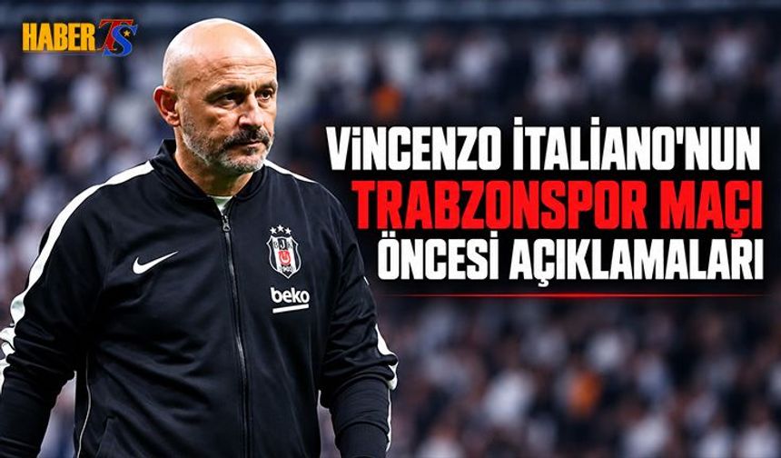 Vincenzo Italiano'dan Trabzonspor Maçı Öncesi Mesaj