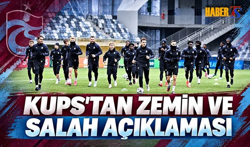 Kups'tan Zemin ve Salah Açıklaması