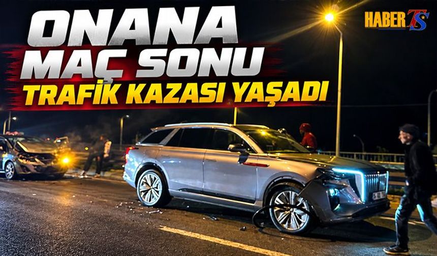 Andre Onana Maç Sonrası Trafik Kazası Geçirdi