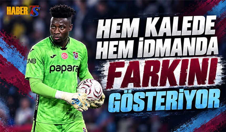 Onana Hem Kalede Hem Antrenmanda Öğretmen