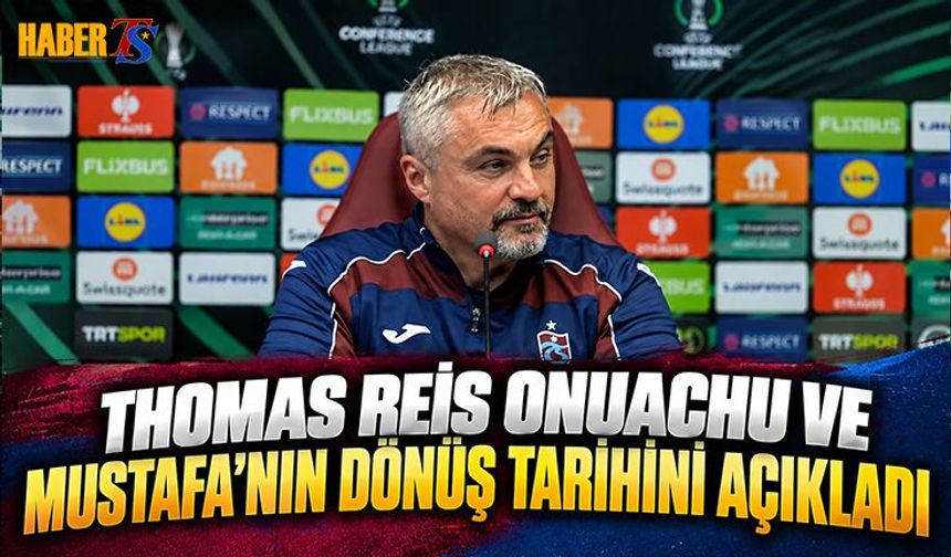 Trabzonspor'da Onuachu Ve Mustafa Eskihellaç Gelişmesi