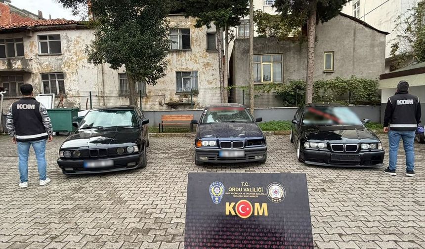 Trabzon Dahil 4 İlde 6 Araca El Konuldu