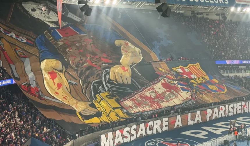Barcelona’dan PSG Tribünlerindeki Pankarta UEFA Şikayeti