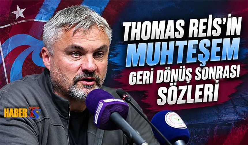 Thomas Reis: İlk Yarıda Takımımı Tanıyamadım