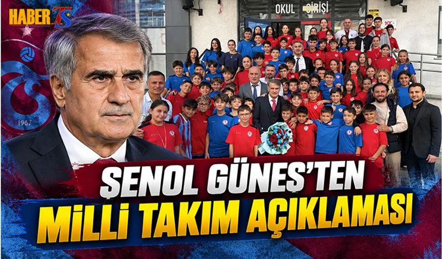 Şenol Güneş'ten Trabzonspor ve Belgesel Açıklaması
