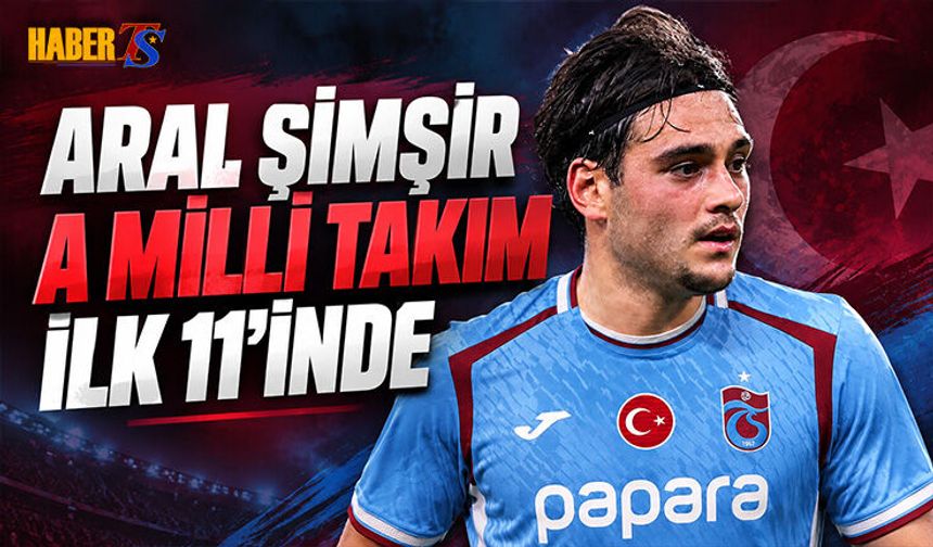 Aral Şimşir A Milli Takım 11'inde