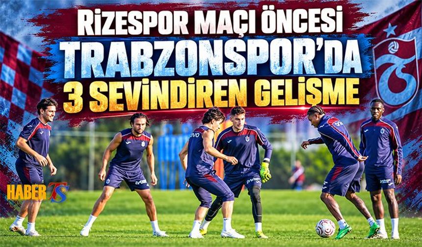 Trabzonspor Rizespor Maçı Hazırlıklarını Tamamladı