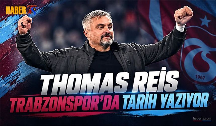 Thomas Reis Trabzonspor'da Gol Rekoru Kırdı