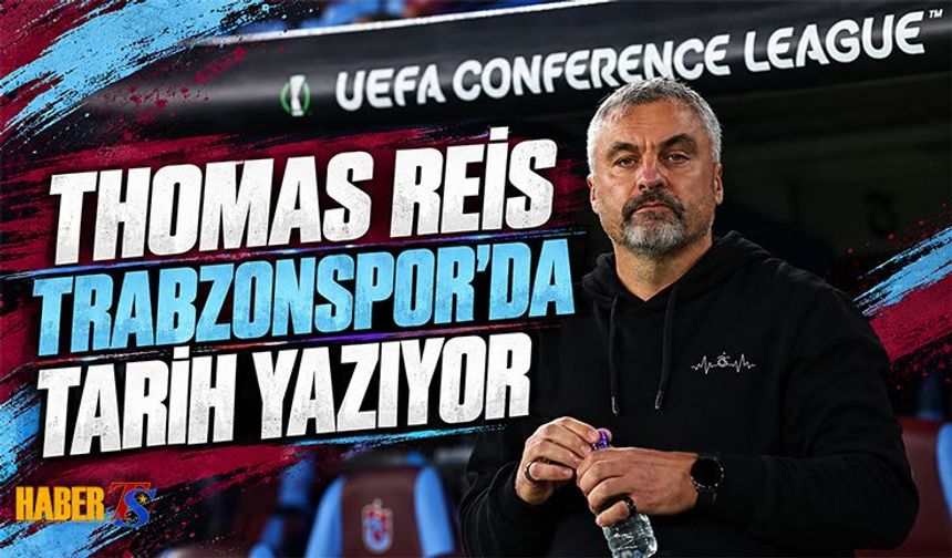 Thomas Reis Trabzonspor'da Tarih Yazıyor