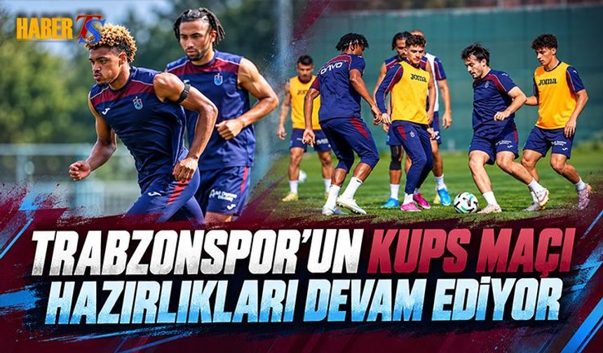 Trabzonspor KuPS Maçına Taktik Çalıştı