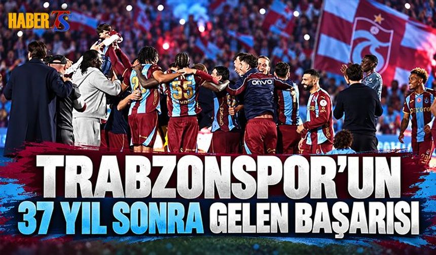 Trabzonspor Derbilerde Tarihi Seriyi Yakaladı