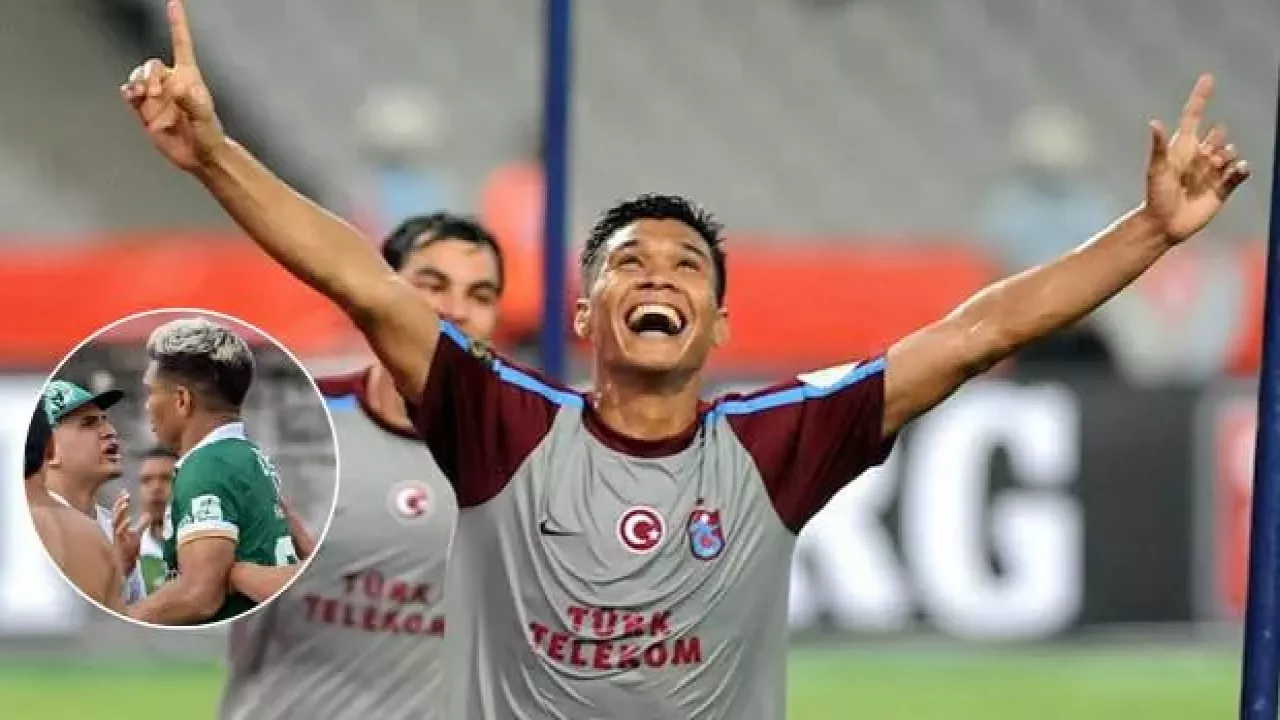 2010-2011 sezonunda Trabzonspor’un formasını giyen Teofilo Gutierrez, Cortulua deplasmanında fanatik taraftarların saldırısına uğradı.
İŞTE O ANLAR...