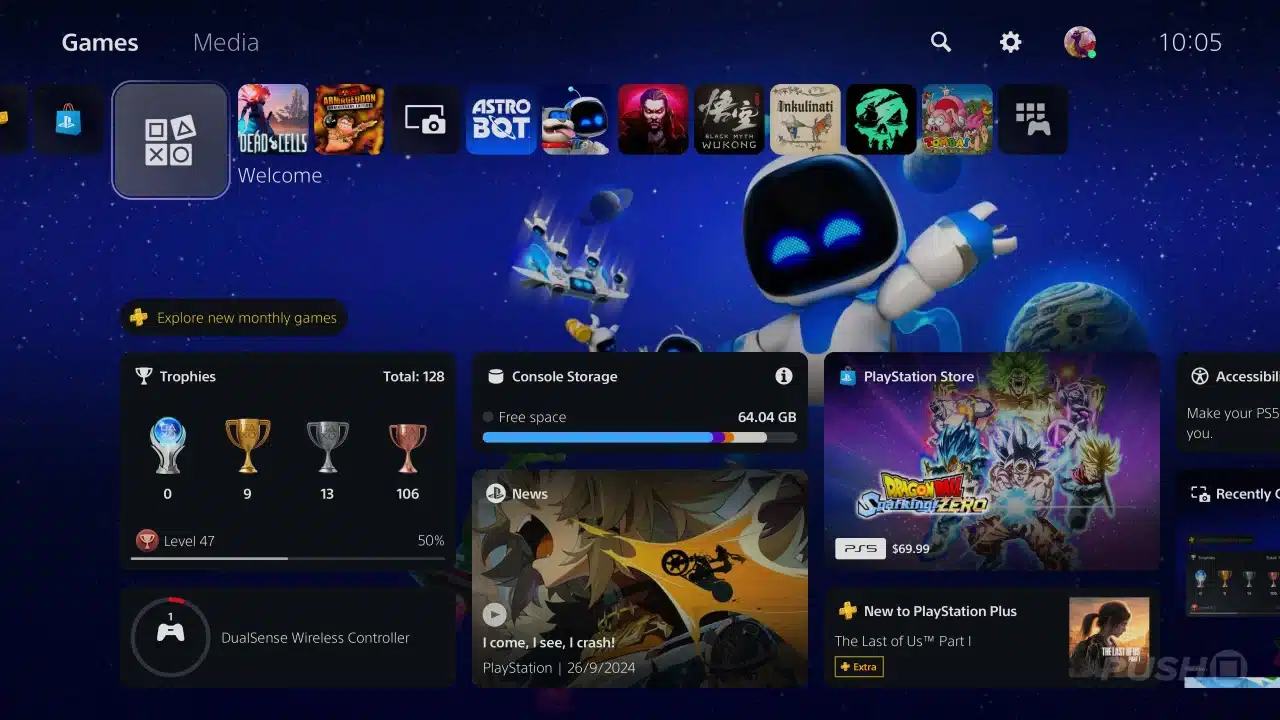 Ps5 Welcome Hub Image 2