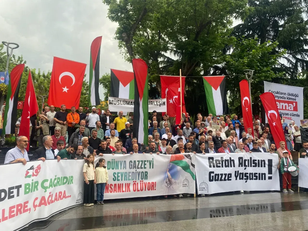 Trabzon Gazze Icin Sokakta 2