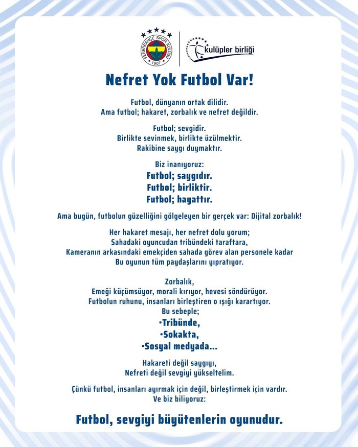 0X0 Dort Buyuklerden Ortak Aciklama Nefret Yok Futbol Var 1757691261880