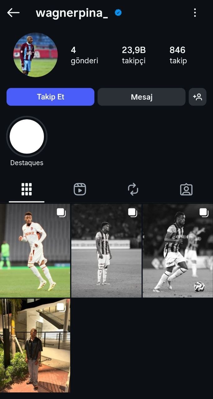 0X0 Wagner Pinadan Sosyal Medya Hesabinda Dikkat Ceken Degisiklik Trabzonspor Efsanesini Profil Fotografi Yapti 1759910383072
