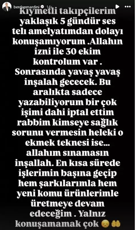 Ameliyat Oldu Gunlerdir Kabusu Yasiyor Unlu 19186018 4438 M