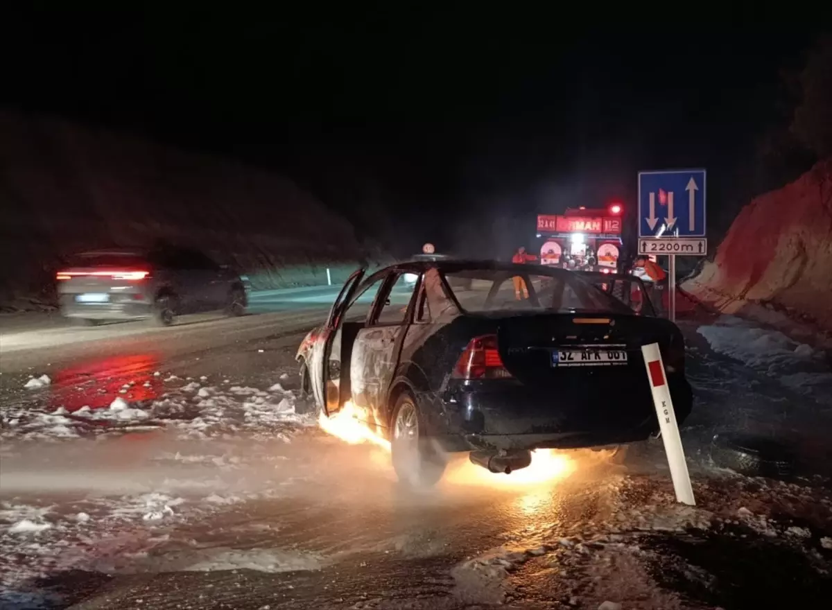 Burdur Da Cikan Yanginda Otomobil Kullanilama 19162667 Amp