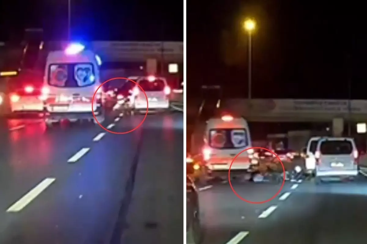 Dehset Anlari Otomobile Carpip Savruldu 19186338 6270 Amp